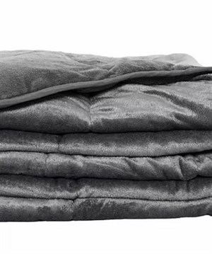 Pur & Calm Silvadur Weighted Blanket,– Grey 48” x 72” 15 Lbs 